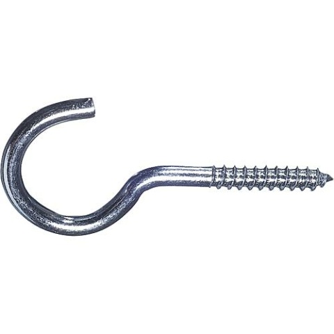 Clothesline hook, galvanised 5.2 x 80 PU 50 4001796033995 NEW