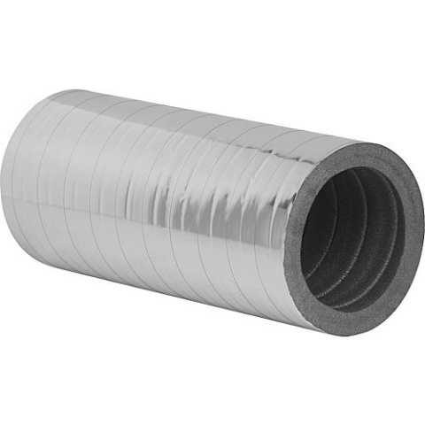 ISOflexa insulation pipe DN160, L=1000mm with aluminium coating, 20mm wall thickness NEW