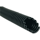 Tubo de plástico corrugado Maincor MEY-FR, 320 N ignífugo, NW 50, negro rollo de 25 m NUEVO