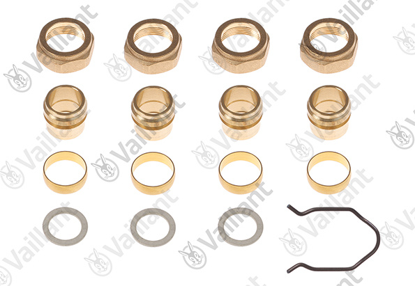 Vaillant accessori confezione accessori stazione solare /4, stazione solare 22I 20056590 NUOVO