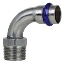 Evenes stainless steel pressfitting V-contour transition...