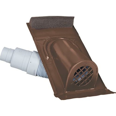 Marzari ventilation bonnet type Ton with PVC hose, colour brown NEW