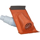 Marzari ventilation bonnet type Ton with PVC hose, colour brown NEW