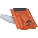 Marzari Entlüftungshaube Typ Beton mit PVC-Schlauch,...