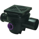 Kessel Kessel-Kellerablauf 29111 DN100, Rost 200x200...