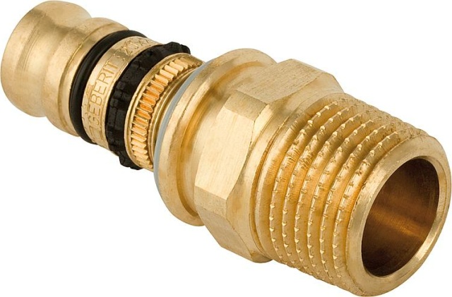 Geberit Mepla transición con AG Rg 50mm-DN50(2"") GE606540005 NUEVO