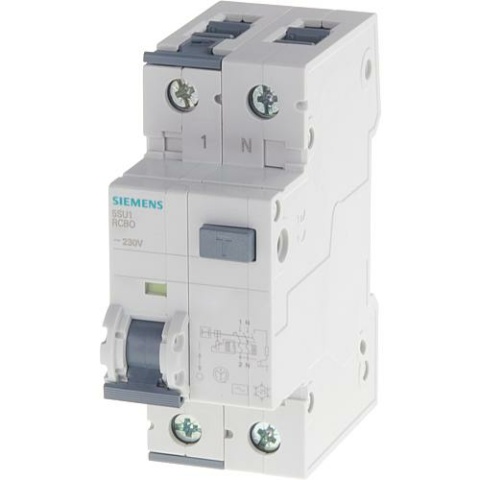 Siemens FI/LS switch Siemens, 6KA, type A, B16A, 300mA, 5SU1656-6KK16 5SU1656-6KK16 NEW