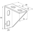 Fischer angle bracket WK 4mm thick 100/100 63559 NEW
