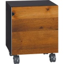 Evenes Rollcontainer ELA Korpus schwarz smt - Front Eiche...