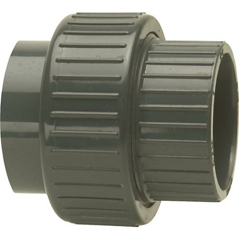 Bänninger PVC-U - Racor adhesivo, 63 mm, encaje adhesivo en ambos lados 621.51.01.63 NUEVO