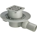 Viega bathroom drain 4935.1 in DN40xDN50, grey plastic...