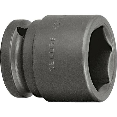 Gedore punta per avvitatore 3/4"", esagonale, corta, SW 24 lunghezza 50mm 6282390 NUOVO