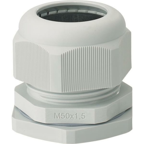 HENS Iso-fitting w. AKM50 locknut metric w. strain relief NEW