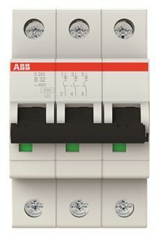 ABB Compact Automat S203-B32 62 3-biegunowy 2CDS 253 001 R0325 NOWOŚĆ