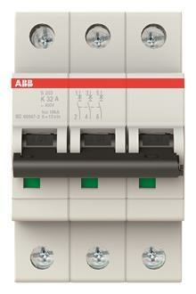 ABB Compact Automat S203-K 32A 3-biegunowy GH S203 0001 R0537 NOWOŚĆ
