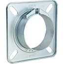 Danfoss burner flange Meku for flame tubes Ø 80 mm...