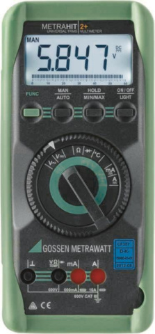 Gossen TRMS-analogowo-cyfrowy multimetr METRAHIT 2+ Pomiar kat:CAT III 600V M205A NOWOŚĆ