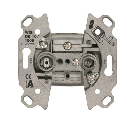 WISI stub socket DB101006 5-1006MHz 0.5/1.5dB NUEVO