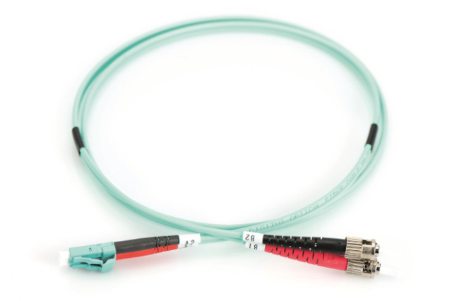 LWL Patchkabel OM3 DK-2531-01/3 LC-D/ST-D 50/125 Multimode Länge1,0m NEU