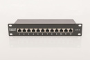 ASSM Patch Panel CAT 6 Kl.E DN-91612S geschirmt 12-Port,...