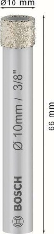 Bosch diamond drill Expert 2608599051 for Ceramic 10 mm NEW