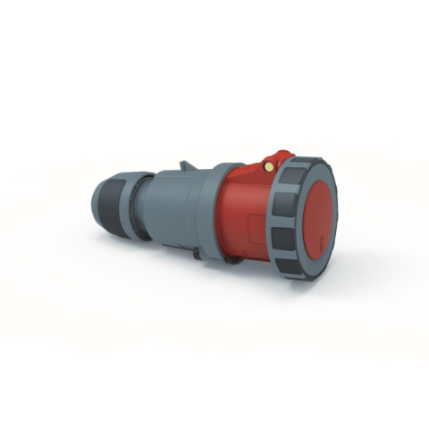 Bals Kupplung 63A 5p 400V 6h IP67 3124-1 Schraubklemme Bajonettring gummiert NEU