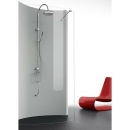 Evenes sistema de ducha Puna barra teleducha + ducha mural Ø 190 mm cromo NUEVO