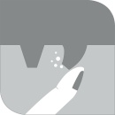 Evenes shower system Whanga bar hand shower + overhead shower Ø 190 mm chrome NEW