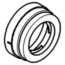 Grohe stop ring GROHMIX 07653 DN15 chrome 7653000 NEW