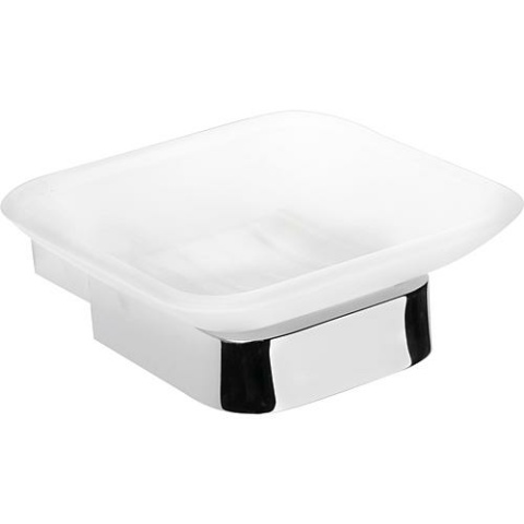 Evenes Seifenschale Eivor mit Wandhalter Zink verchromt NEU