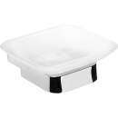 Mydelniczka Evenes Eivor z uchwytem ściennym chromowana...