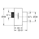 Grohe S connection 12693 cromo 12693000 NUOVO