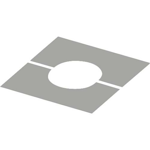 SEM Doppelwandiges Abgassystem Abdeckblende 36-45°, DN 180 zweiteilig NEU