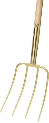 Ideal Bêche Manche de fourche Frêne, 135cm 65011573 NOUVEAU