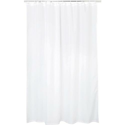 Evenes Rideau de douche EGZONA Blanc de neige 1200x2000 mm 8 oeillets 4937114238 NOUVEAU