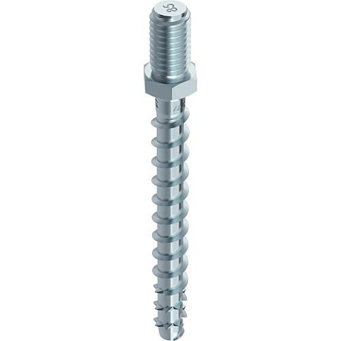 Heco concrete & masonry screw Heco, Multi-Monti plus, with AG M6, ø 6.0x65 mm, PU = 50 pieces 48656 NEW