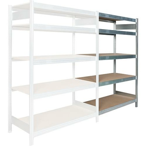 BERT add-on shelving with 5 wooden shelves Bay load 2000kg 2000x1285x500mm B3-50513-50 NEW