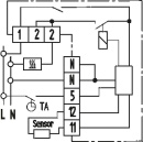 Regulator temperatury Eberle FR-E 52531/i 230V/AC NOWOŚĆ