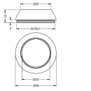 Franke dust cap, AQUAFIT, 2030010039 NEW