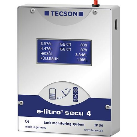 Tecson tankniveau-indicator voor batterijtanks e-litro secu 4 NIEUW