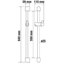Evenes Brausestange Ecrus 950mm, Brausestange ø:...