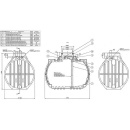 Intewa Kunststoff-Erdtank ET-7000-B BASIS 7.000 l 110077 NEU