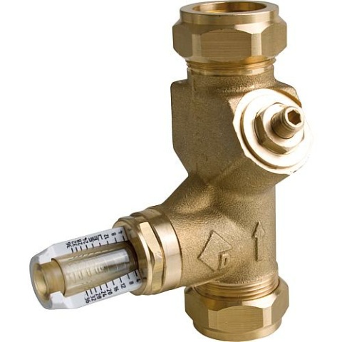 Watts Strangregulierventil WattFlow BP beidseitig Klemmverschraubung SRV-KVSR DN 15 22mm, 0,5-7 L 10010146 NEU