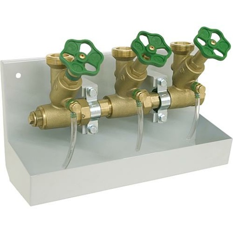 Schlösser compact manifold station DN 25, 3 outlets with drainage channel 75632502001 NEW