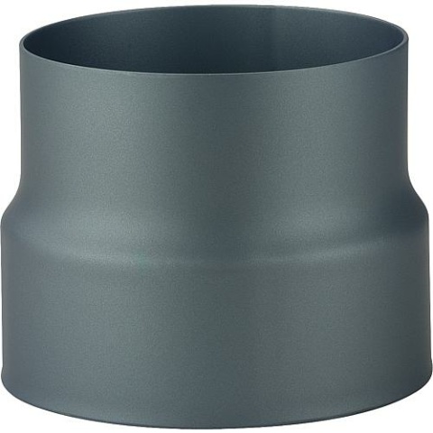 SEM painted reducer, black, DN150 socket to DN130 bead NEW
