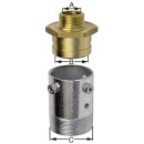 Piusi snelkoppeling M2""xM3/4"" R09160000 NIEUW