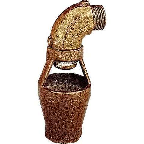 Caleffi rotating outlet funnel 1"" AG x 1 1/4"" IG 552160 NEW