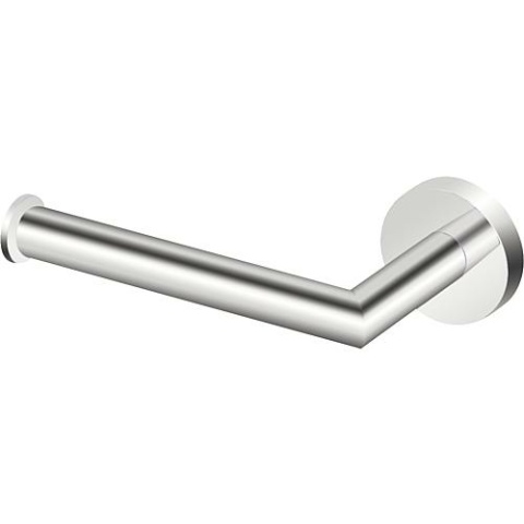 Evenes Eldrid papierrolhouder zonder deksel messing verchroomd vierkant links NIEUW