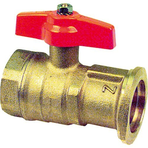 PAW PAW pompkogelkraan (PK) DN 1 1/4"" Messing blank 2102 NIEUW