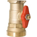 Evenes kogelkraan met 1"" Flens en 1...